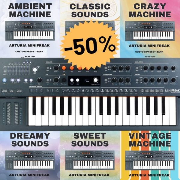 Arturia MiniFreak Preset Bundle – 300+ Creative Presets